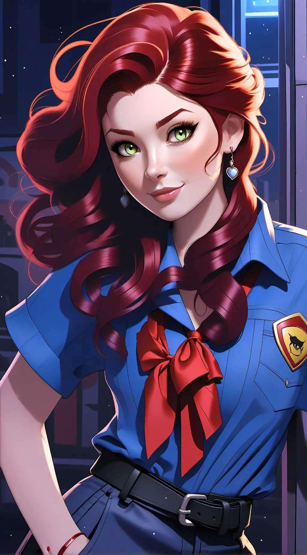 ai character: -Cat Valentine- background