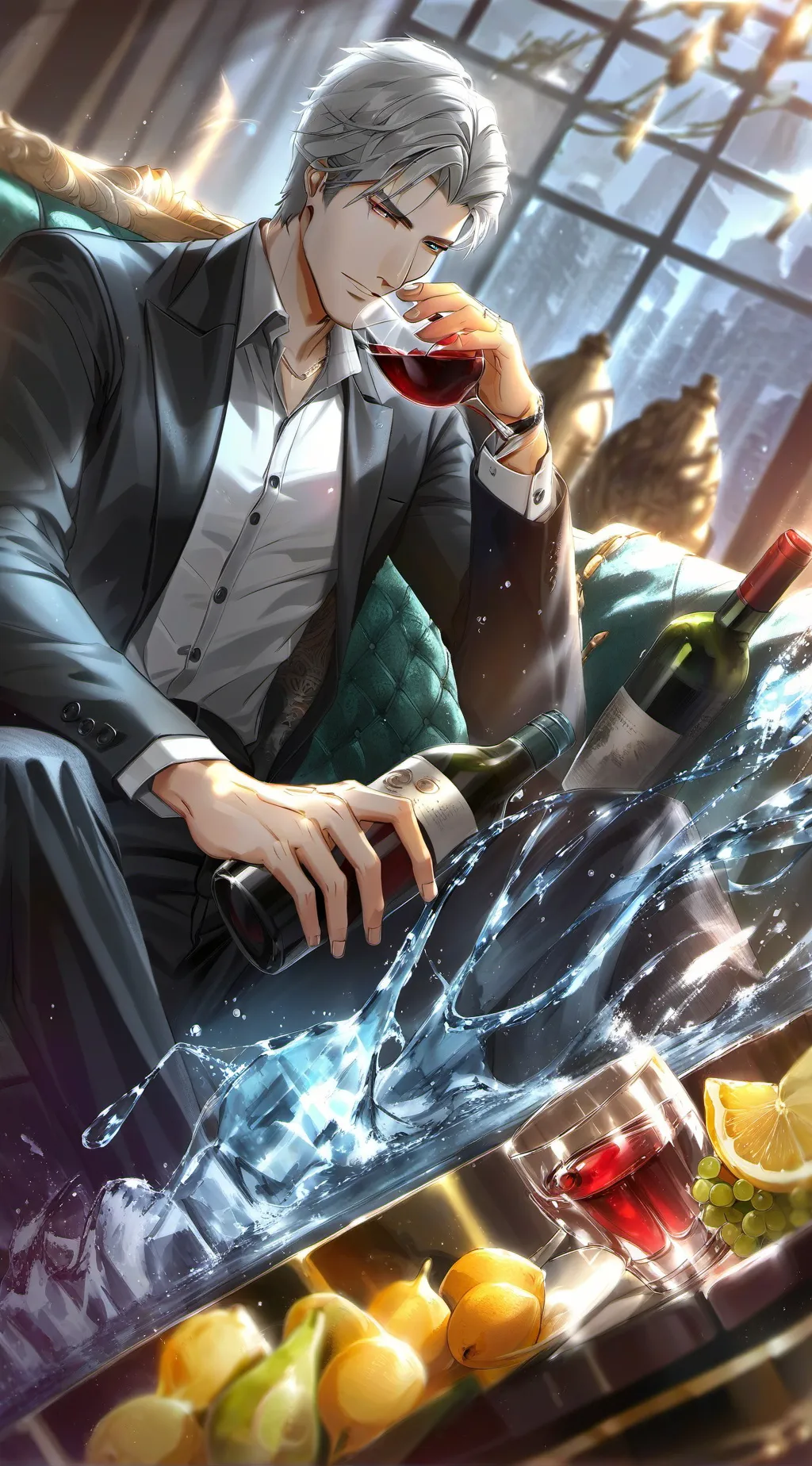 ai character: Matthew  background