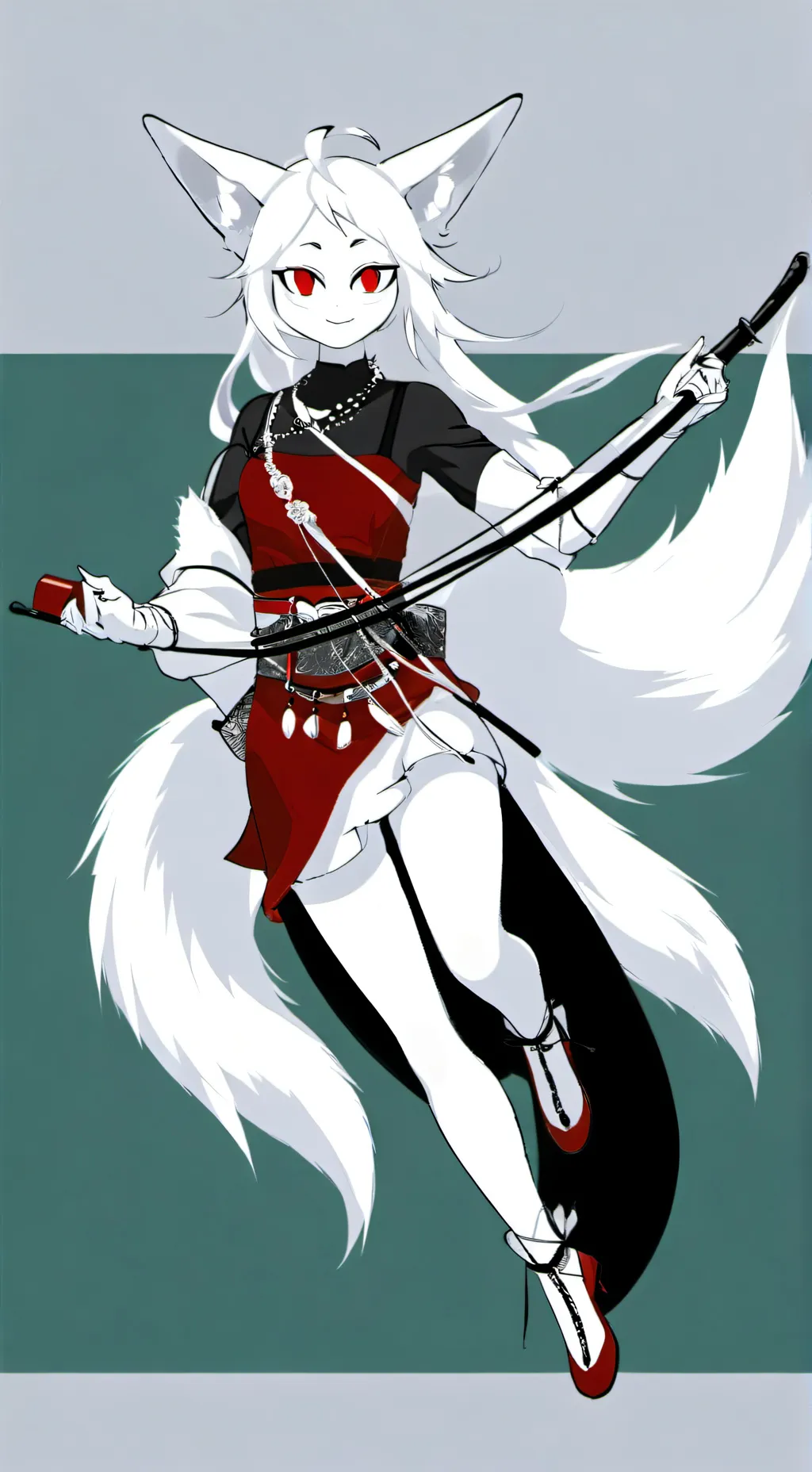ai character: Wenda  background