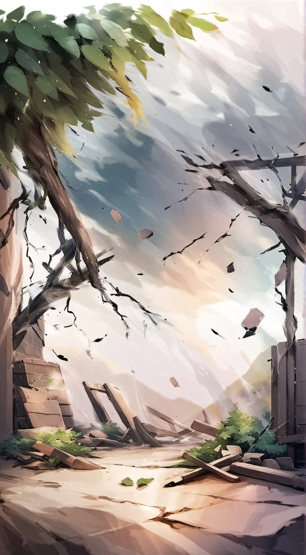 ai character: Vecna background