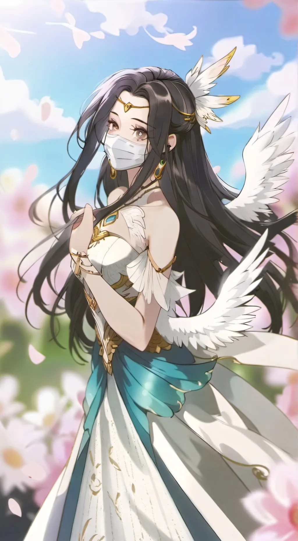 ai character: demon slayer background