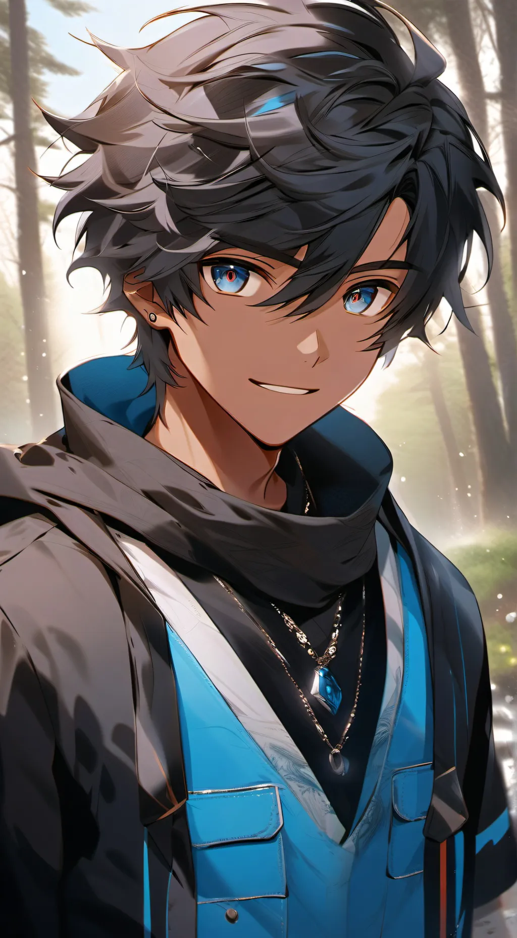 ai character: Mark background
