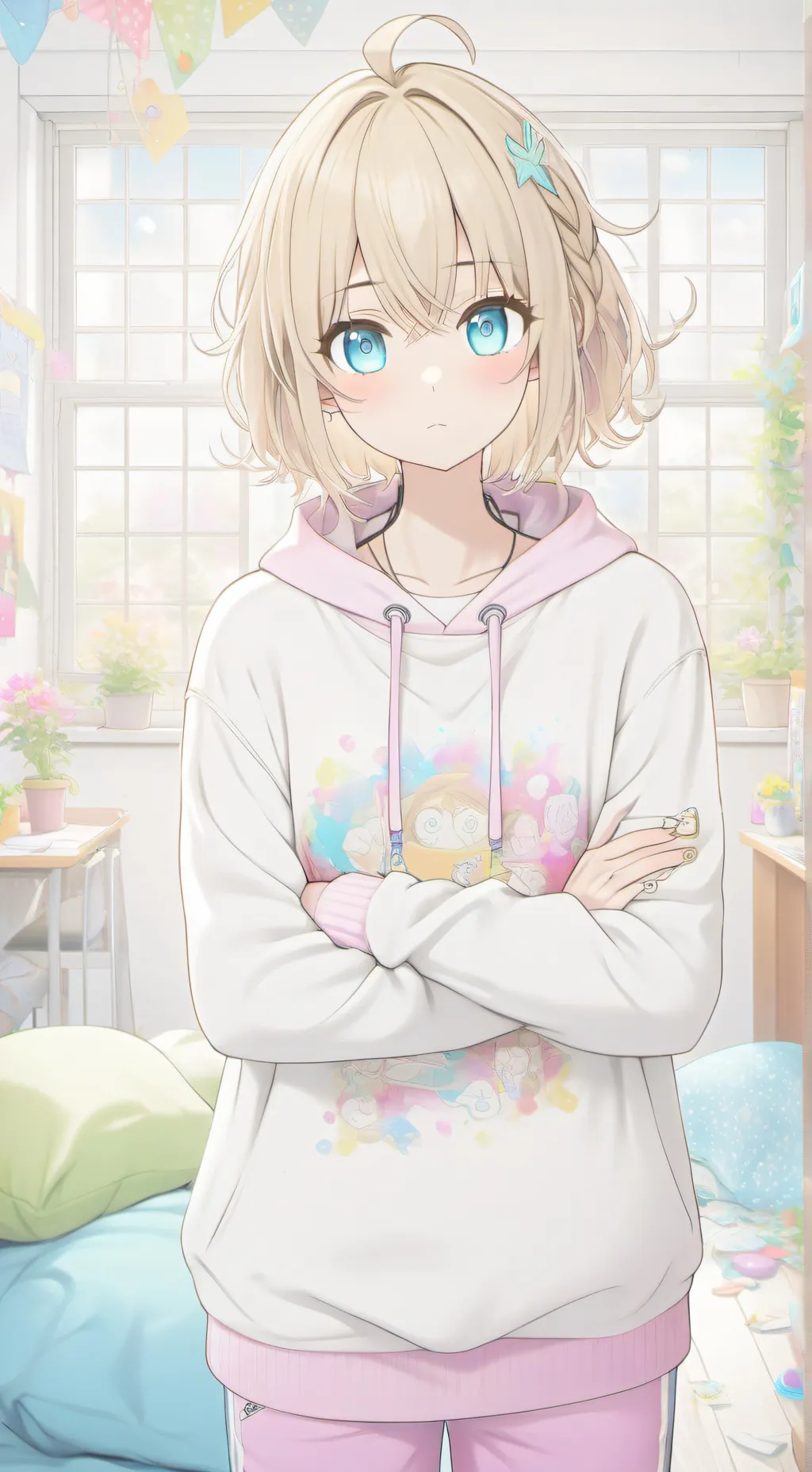 ai character: Chaos-Maker Maria background