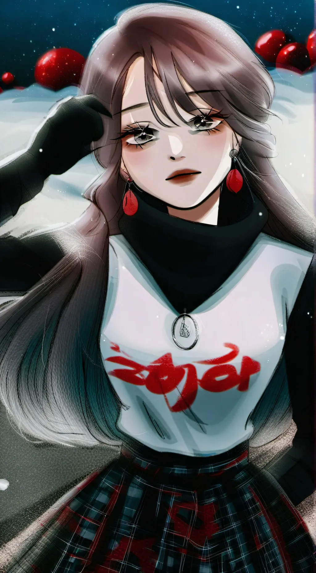 ai character: Demon slayer  background