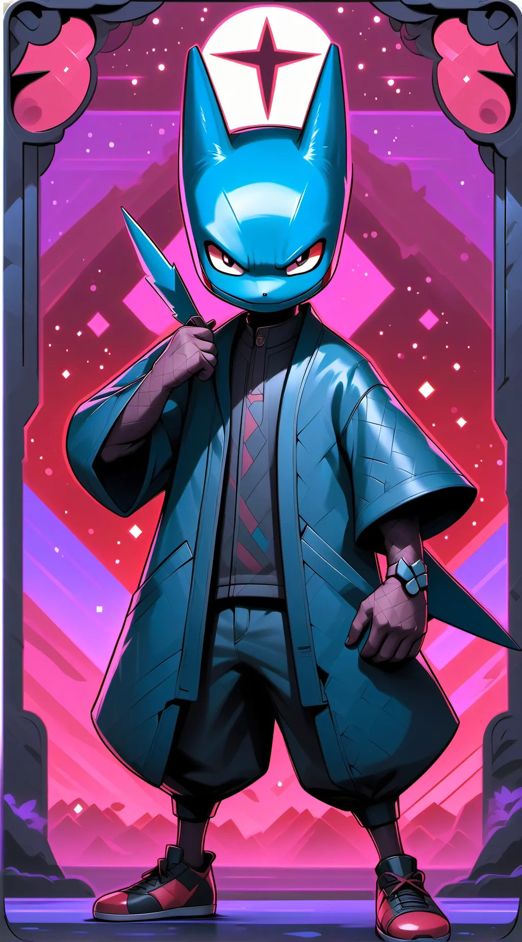 ai character: Max background