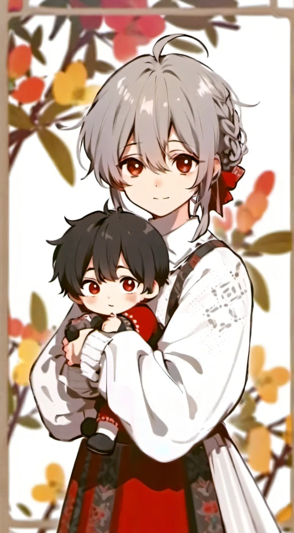 ai character: Dylan y su mama background