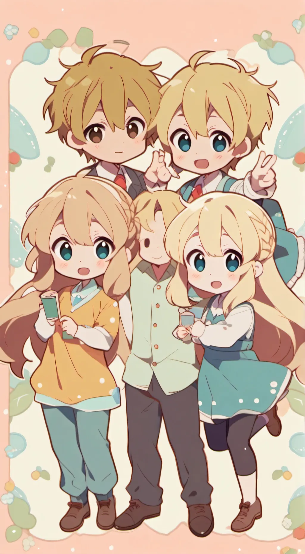 ai character: ★~Family~★ background