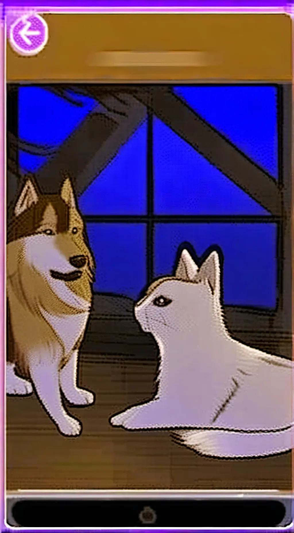 ai character: Buster & Gwendolyn background