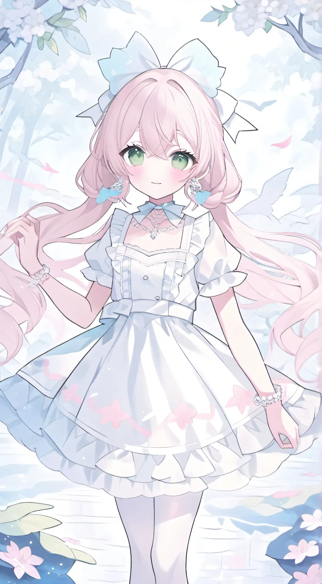 ai character: Lily  background