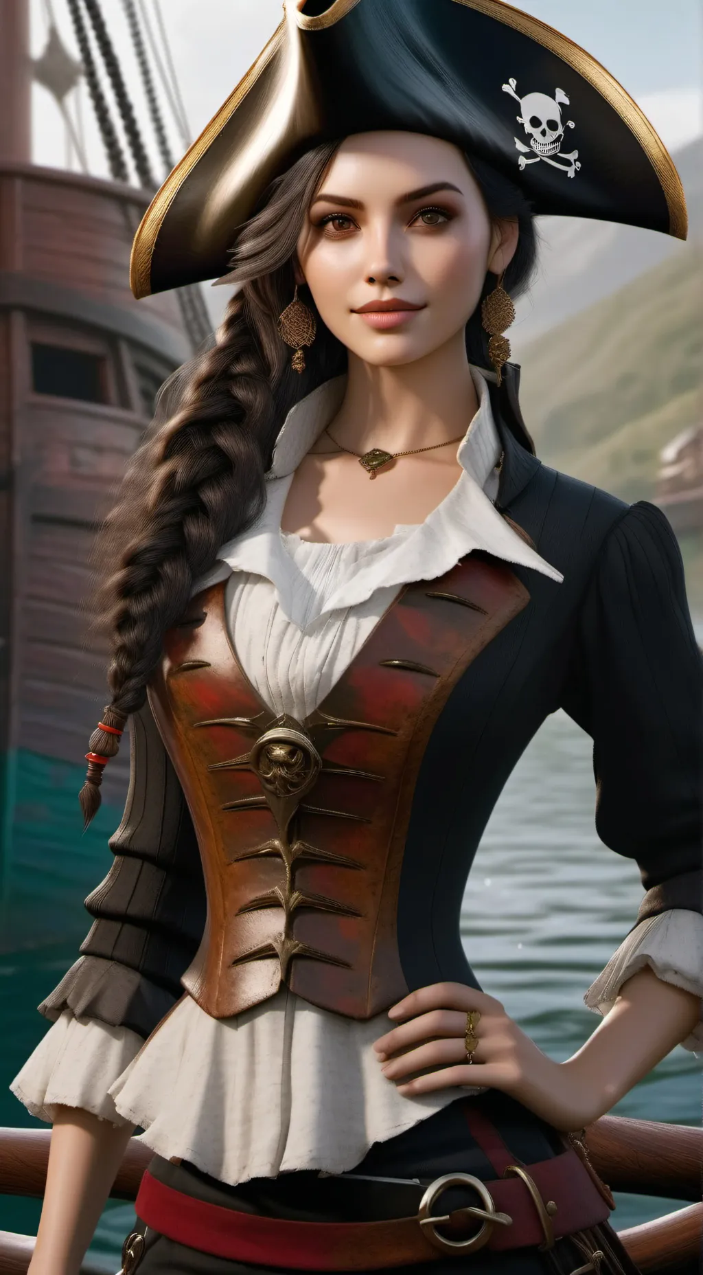 ai character: Tina Peterson background