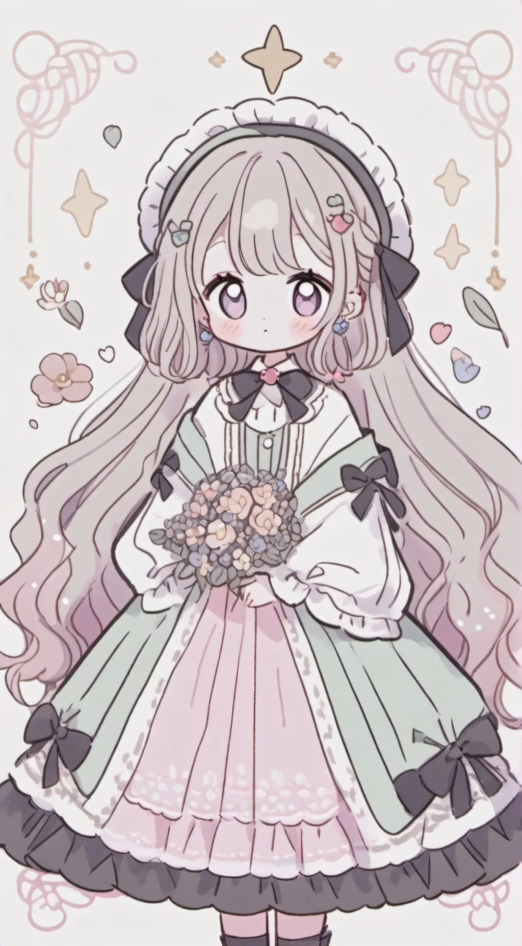 ai character: ayuda a  mia background