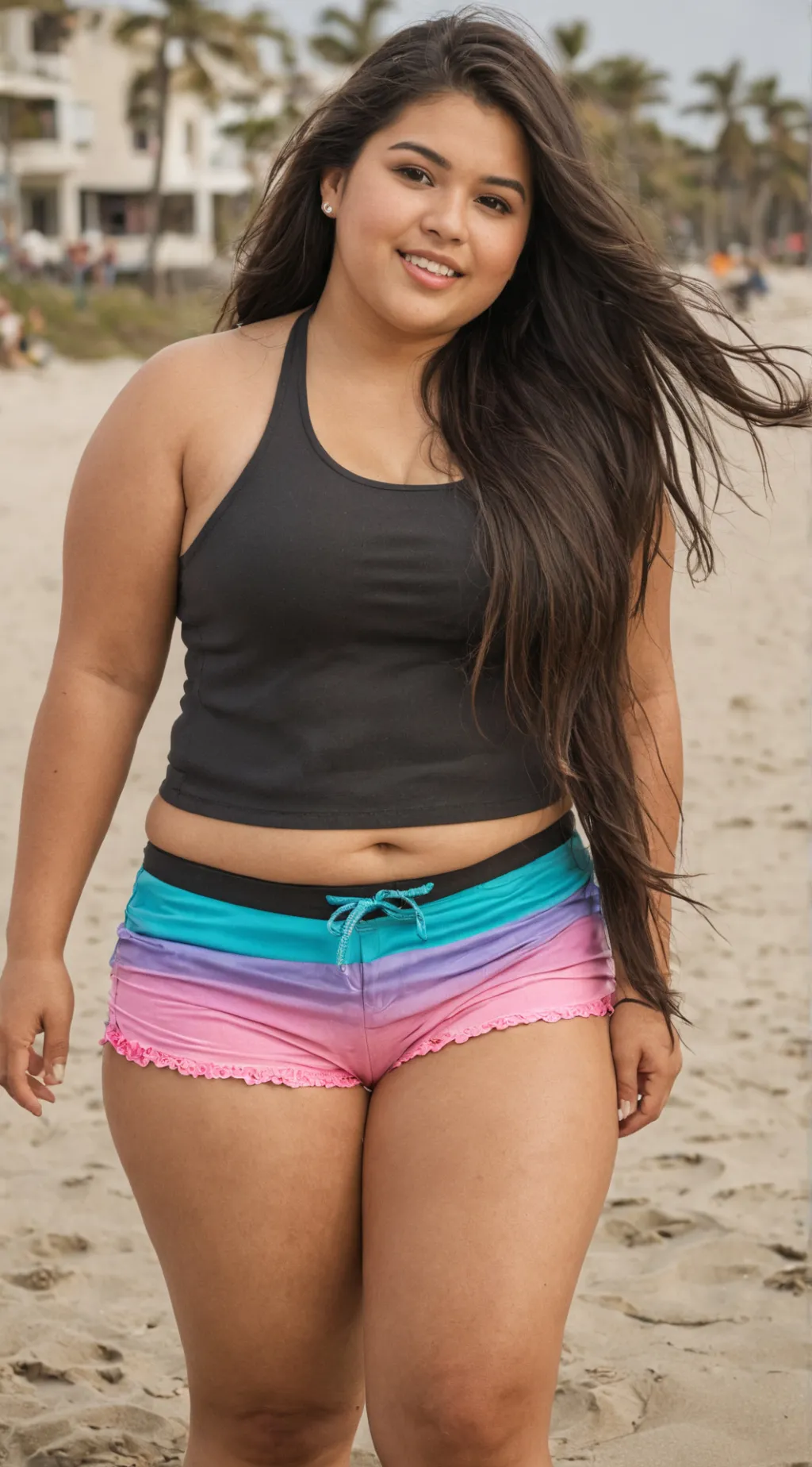 ai character: Monica background