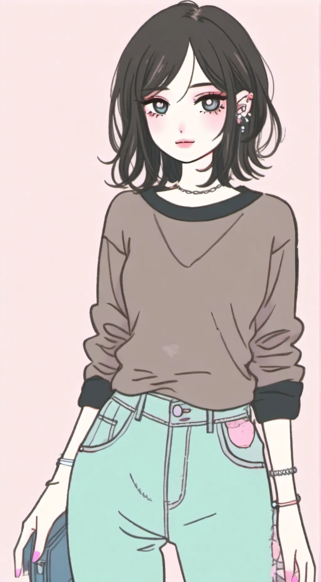 ai character: Ella background