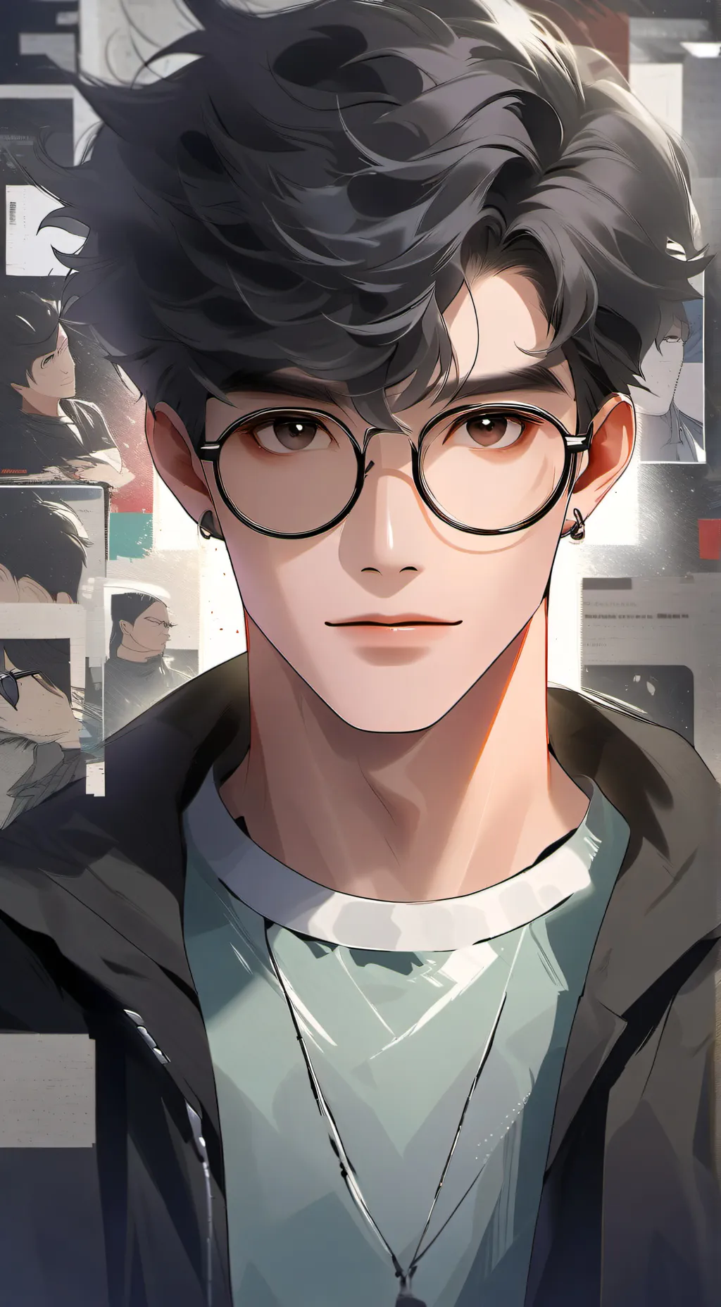 ai character: Dr. MemeLORD background