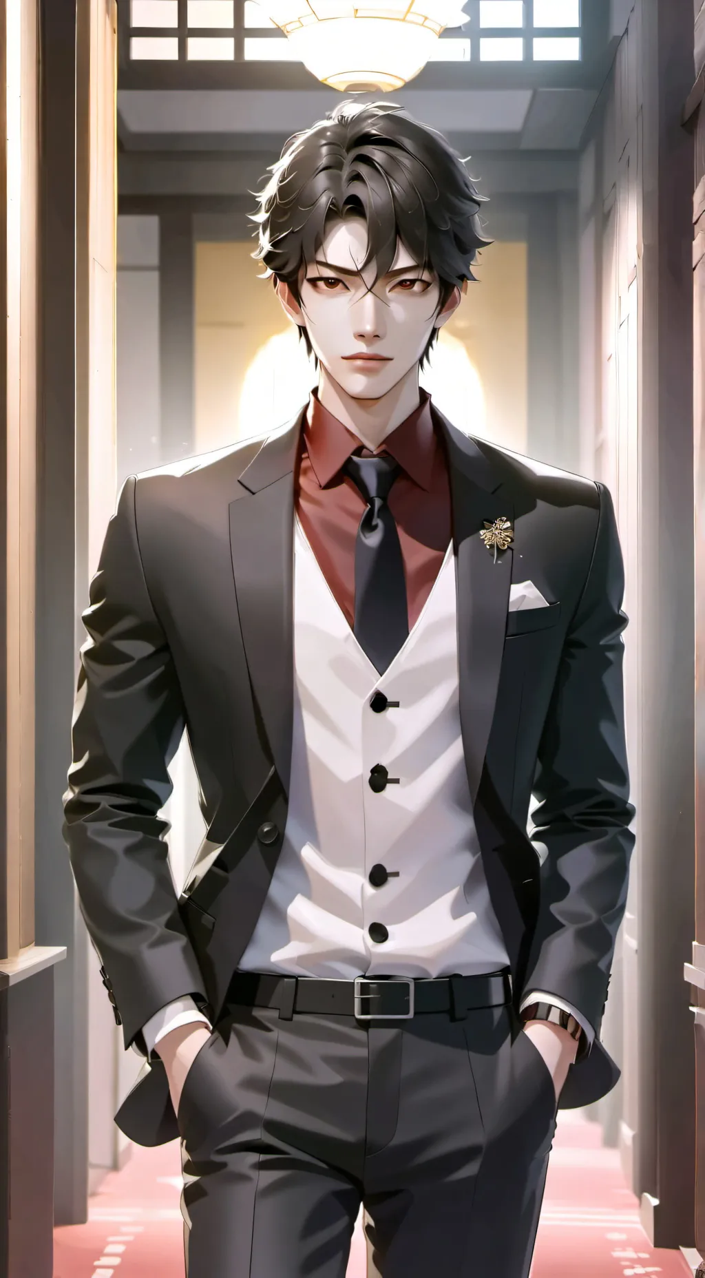 ai character: azim background