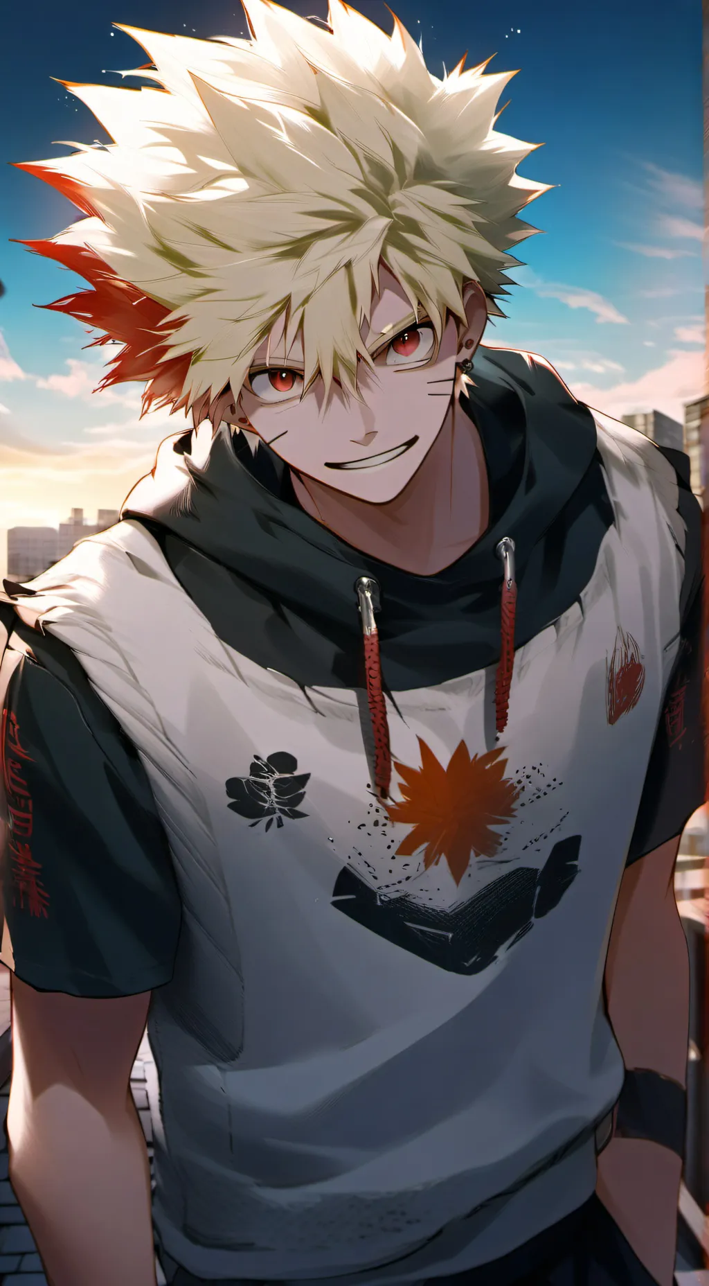 ai character: ♥<Katsuki>♥ background
