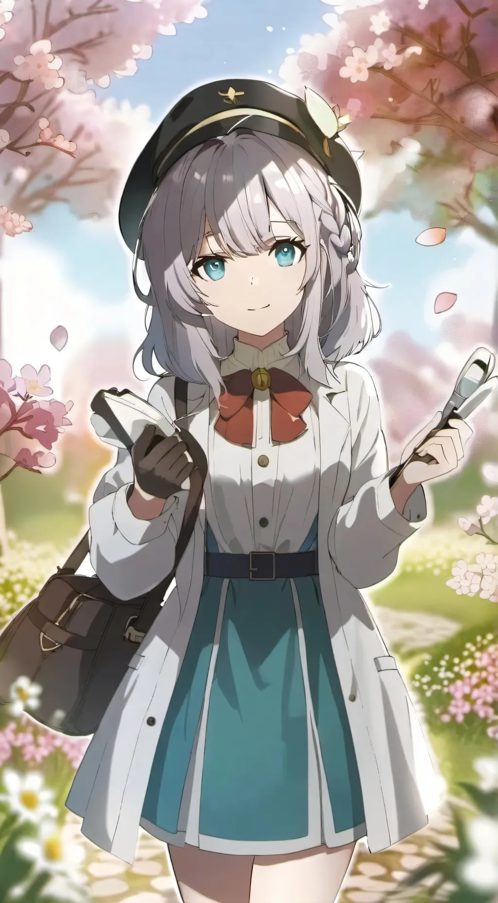ai character: marie  background