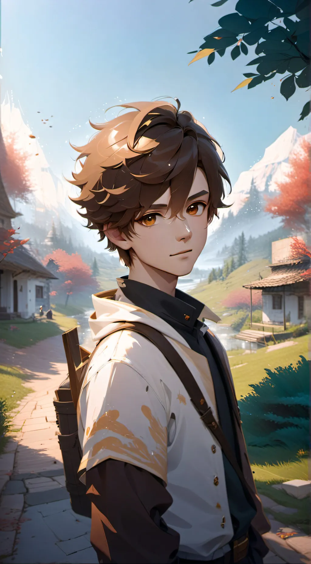ai character: Max  background