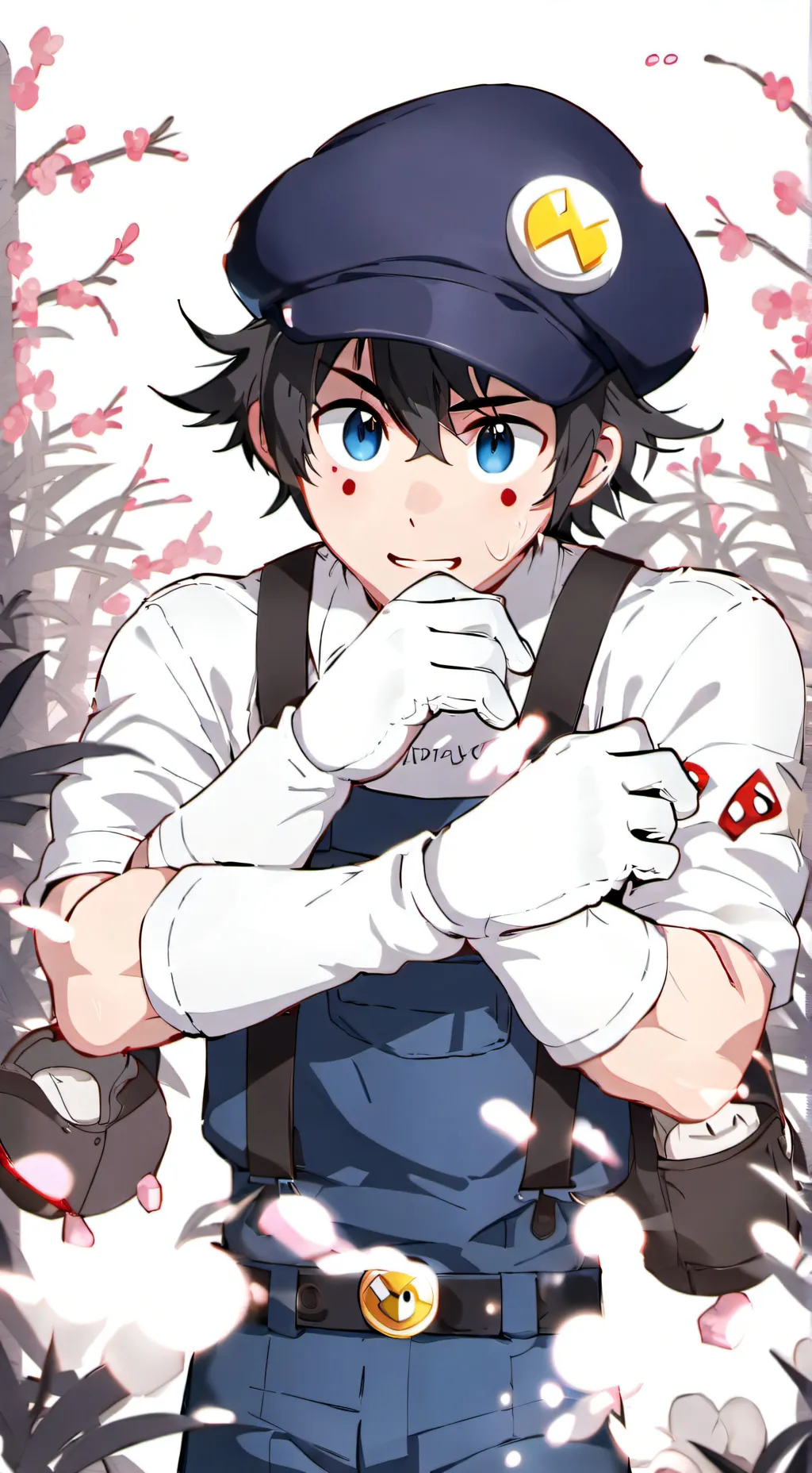 ai character: SMG4 snaps background