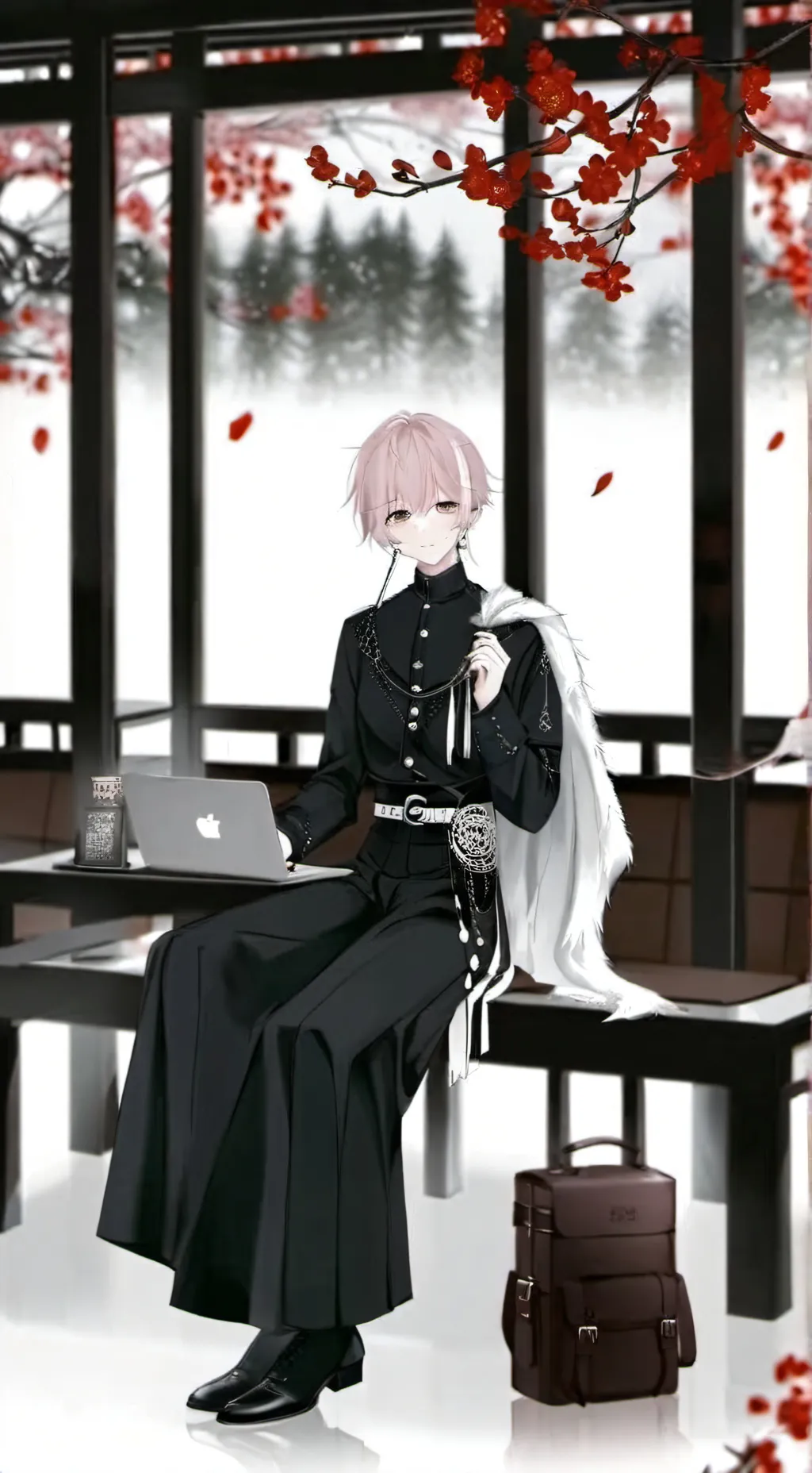 ai character: макс background