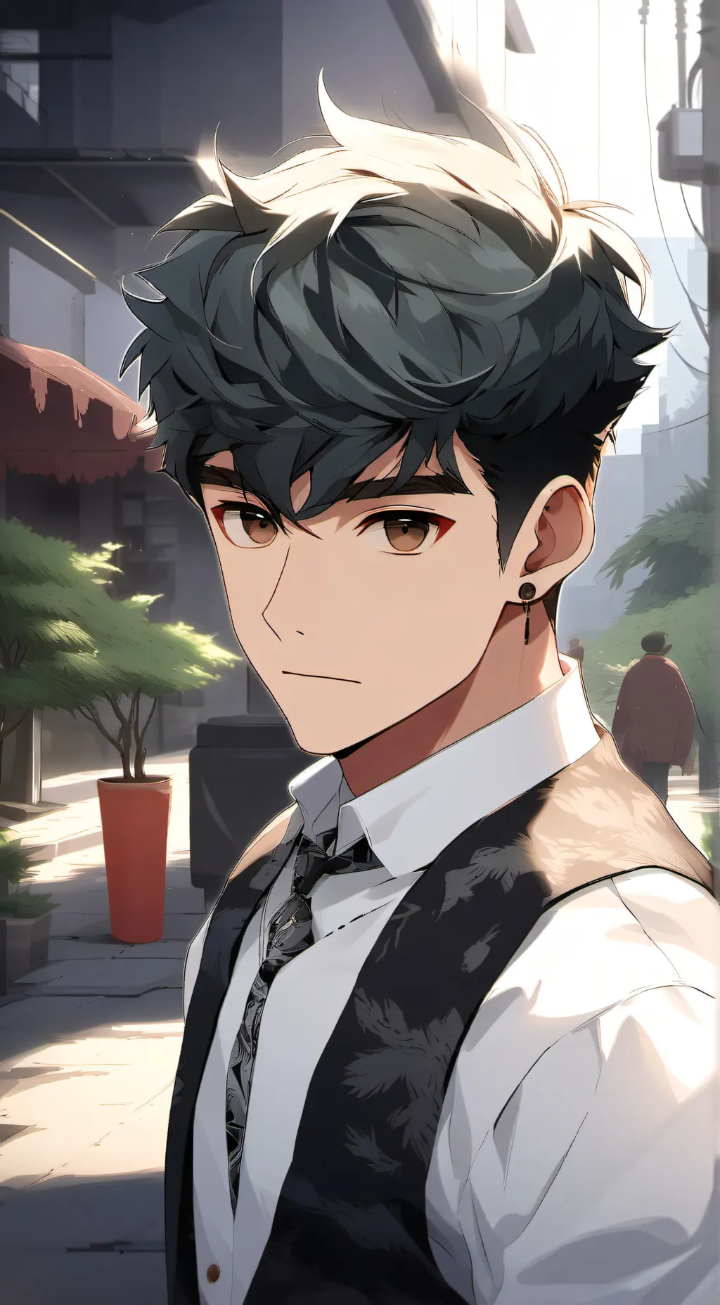 ai character: Zeke background