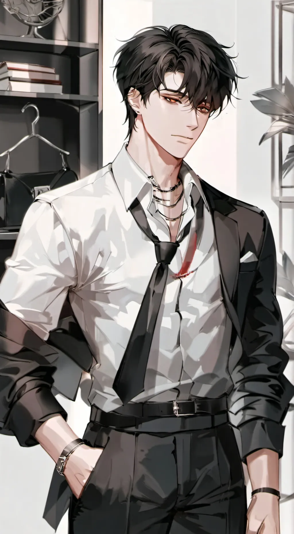 ai character: Esel  background