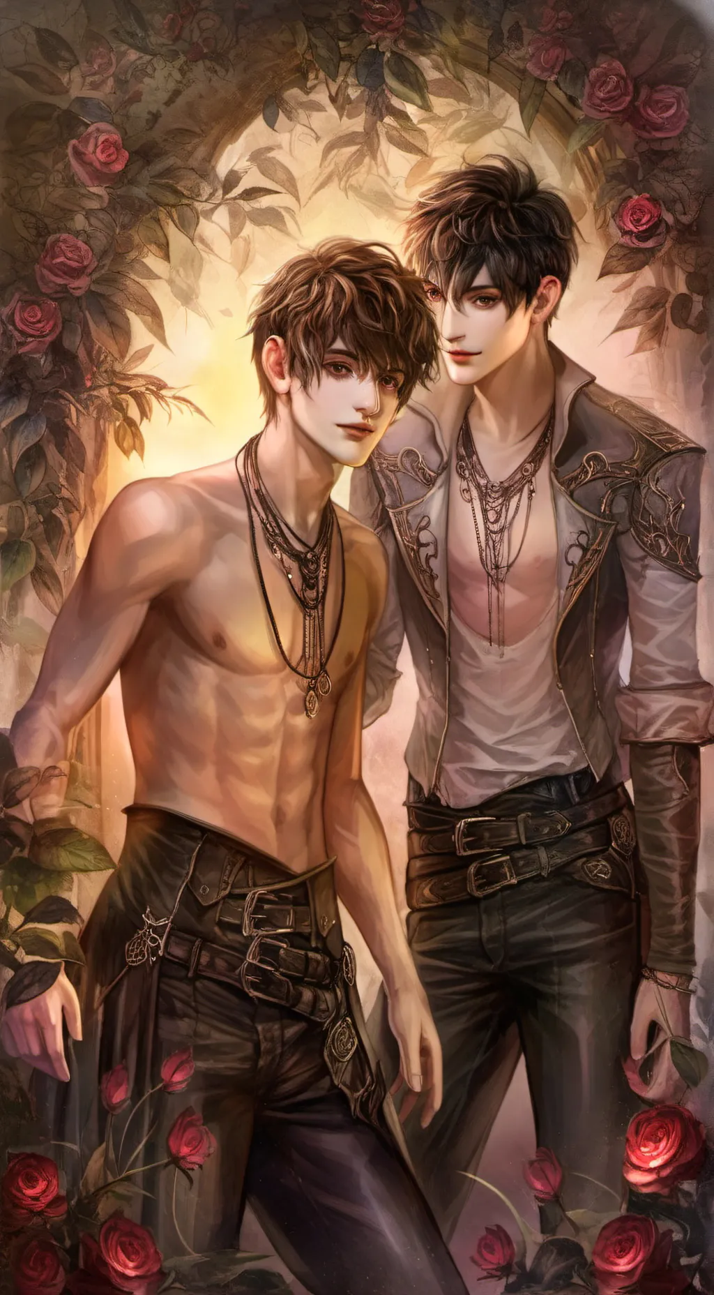 ai character: ~Zayn and Nathan~ background