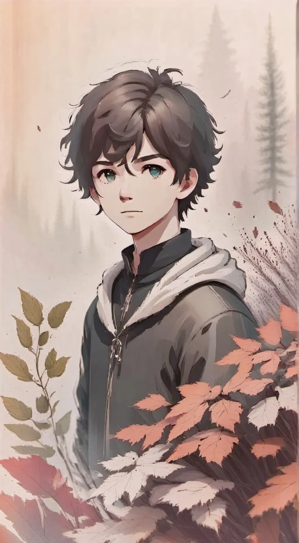 ai character: Рон background