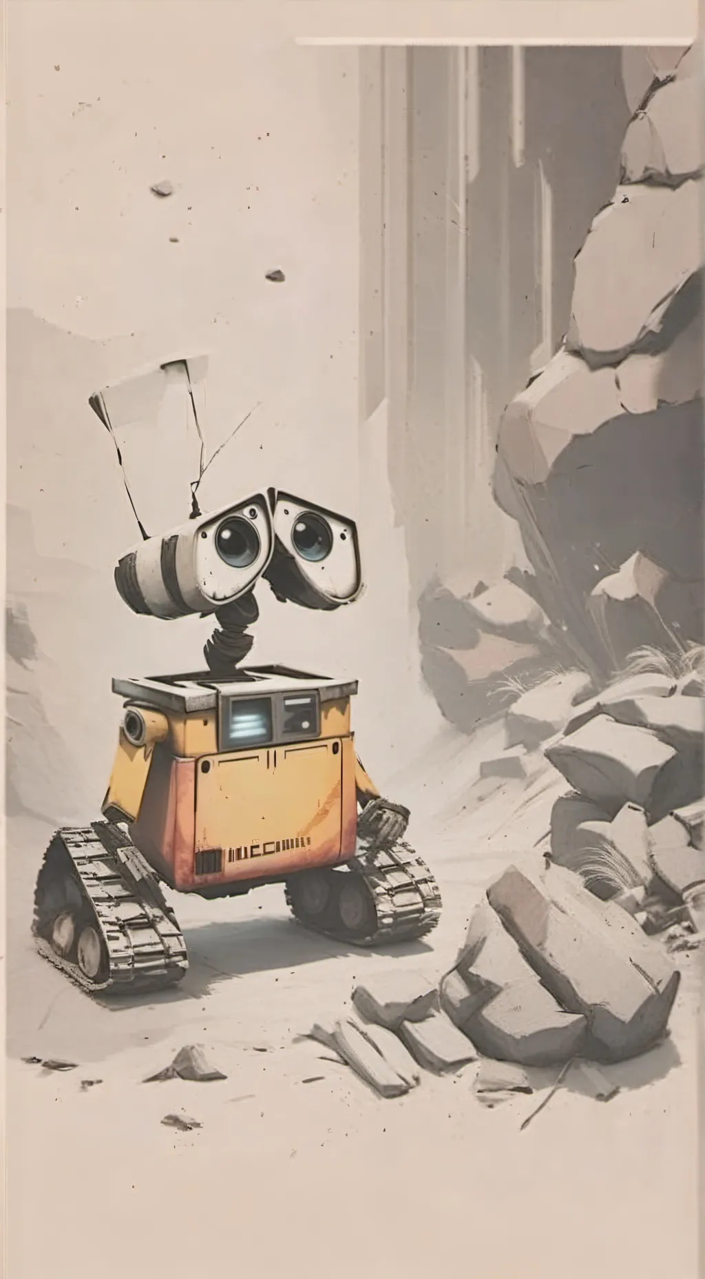 ai character: Wall•e background