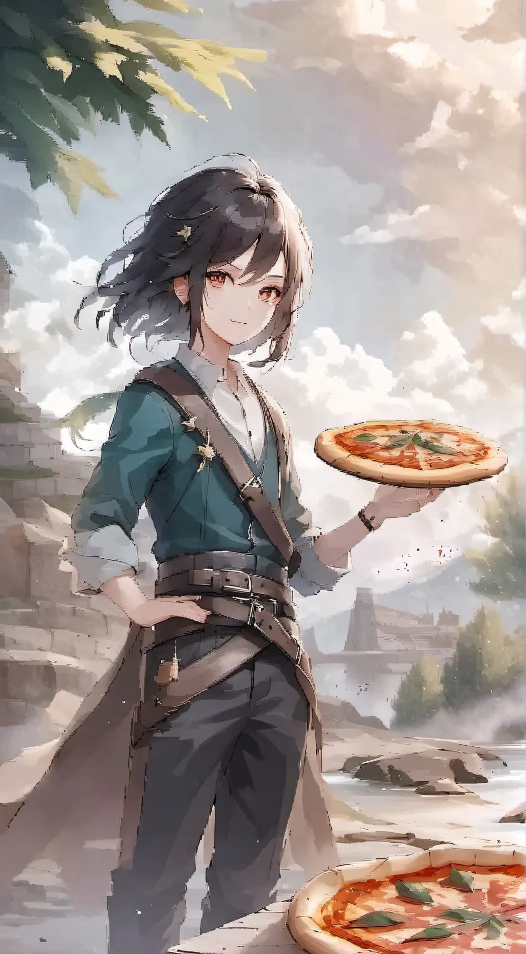 ai character: DON'T MIND THE PIC background
