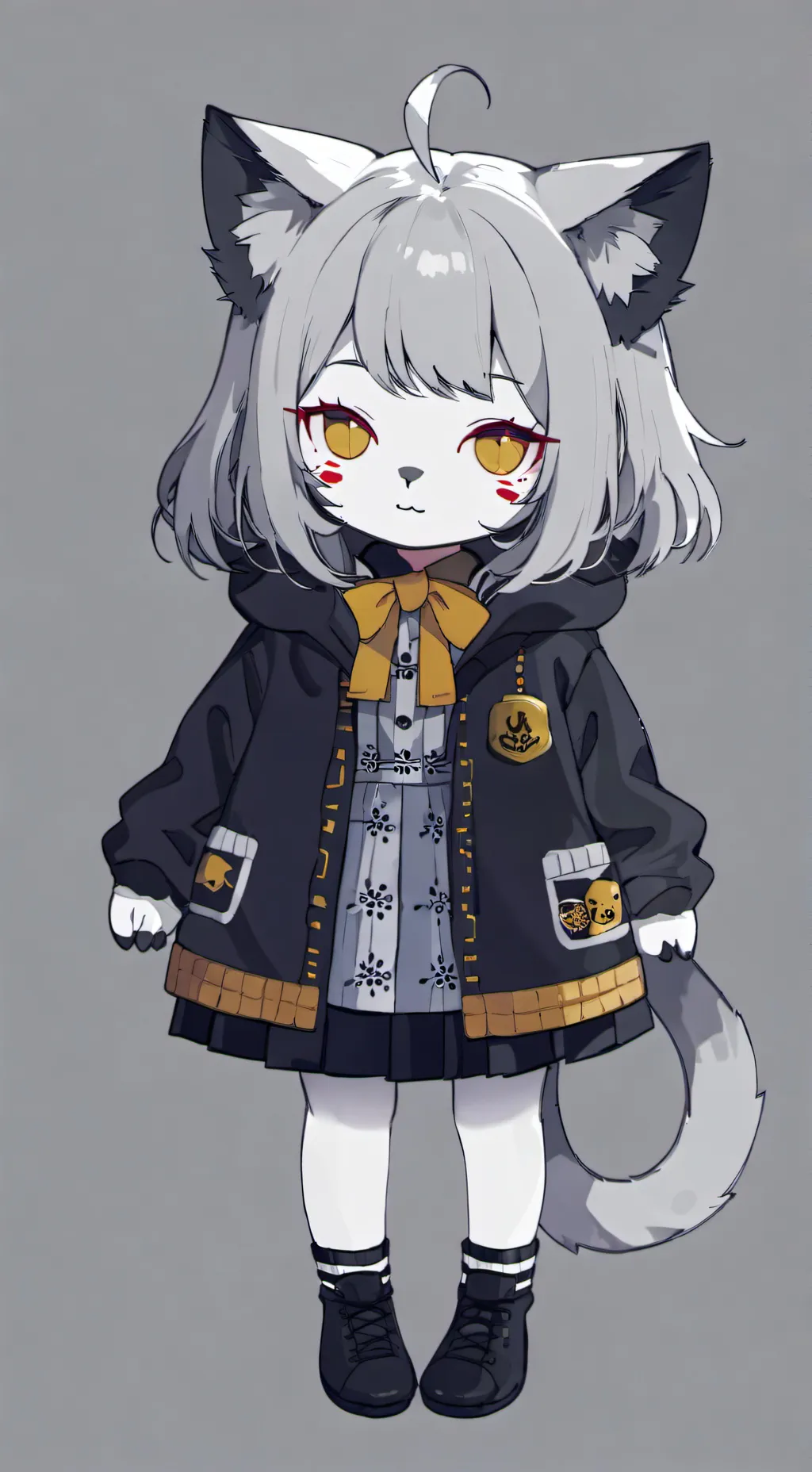 ai character: Cat tf background