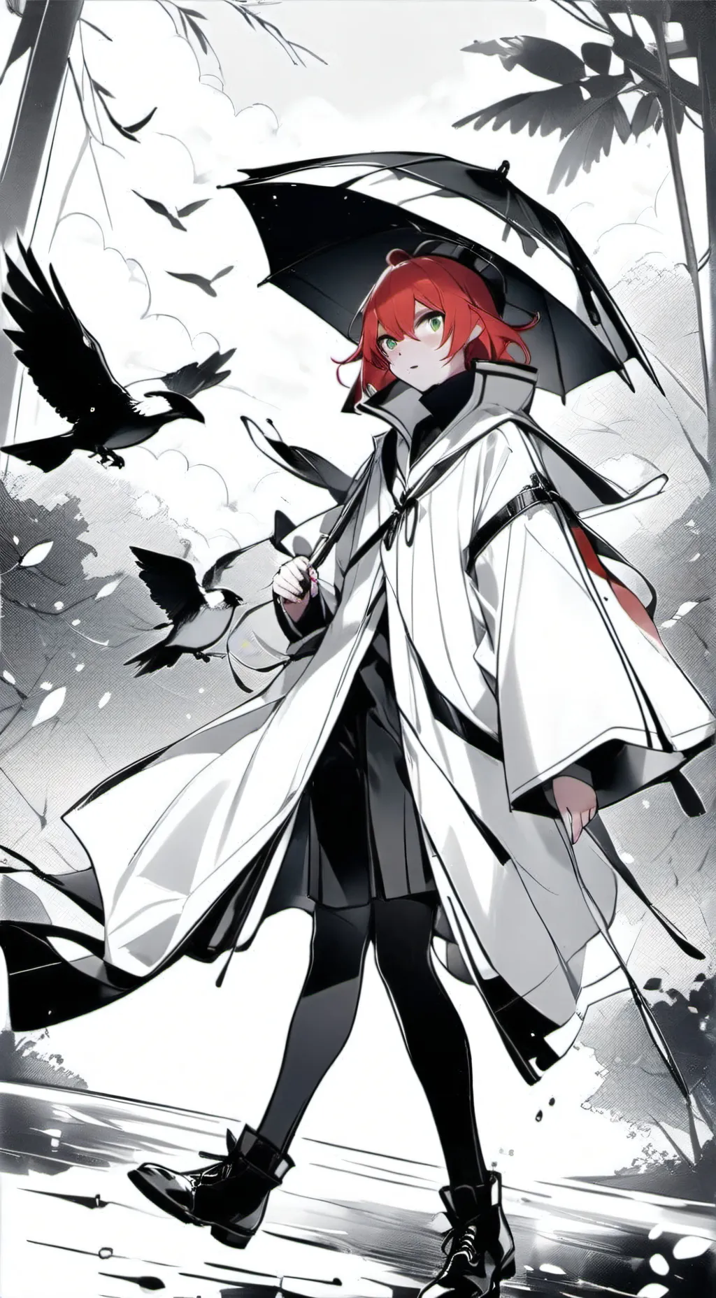 ai character: ash background