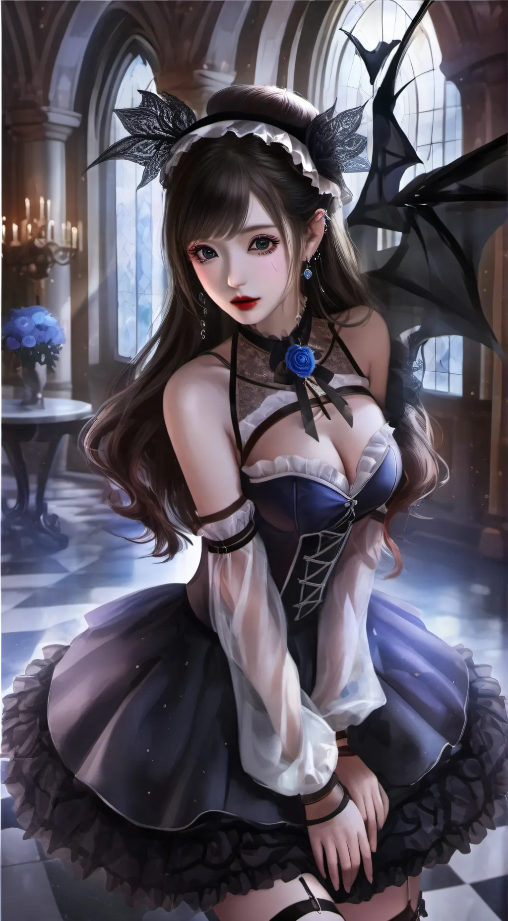 ai character: Naiomi  background