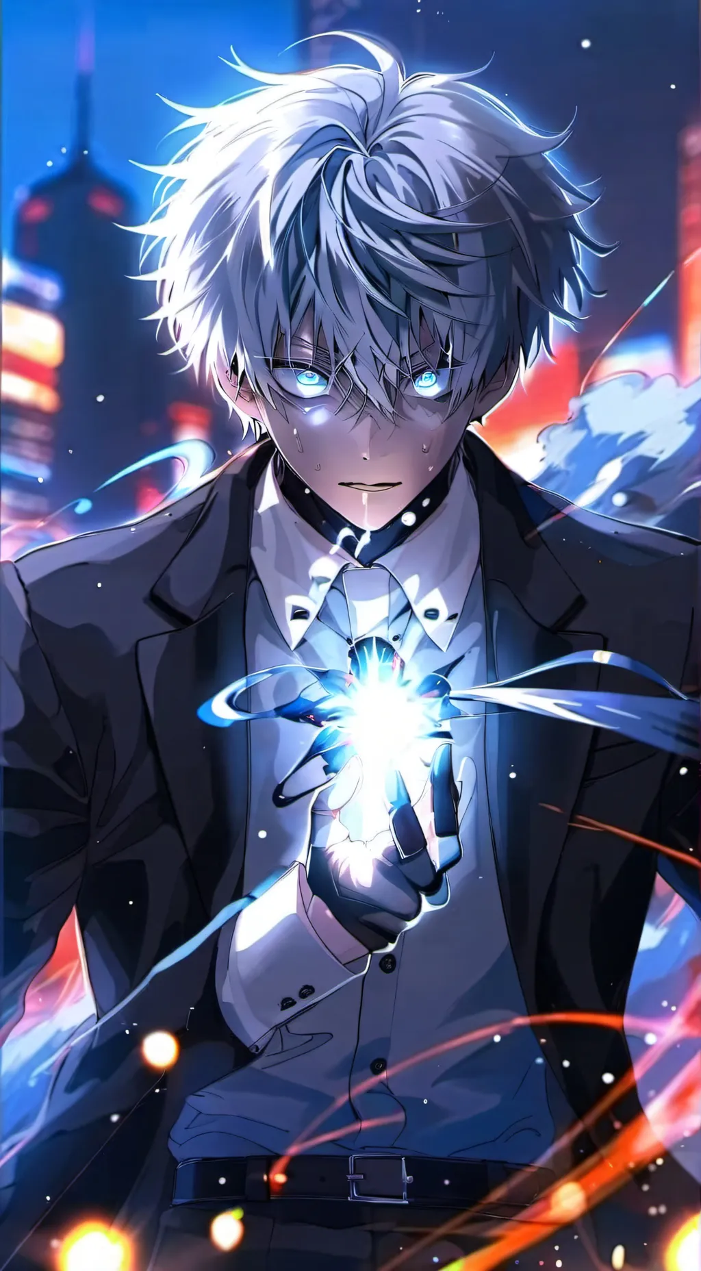 ai character: Gojo Satoru 🗣️ background