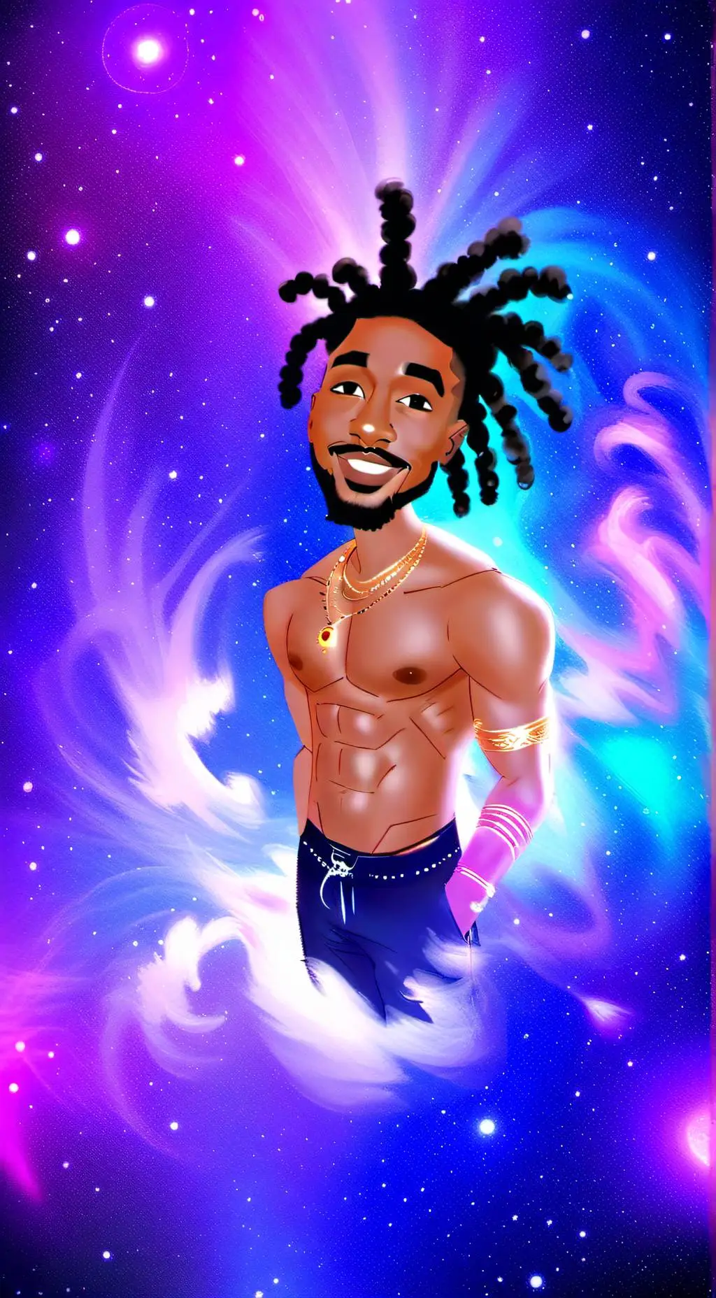 ai character: pop smoke background