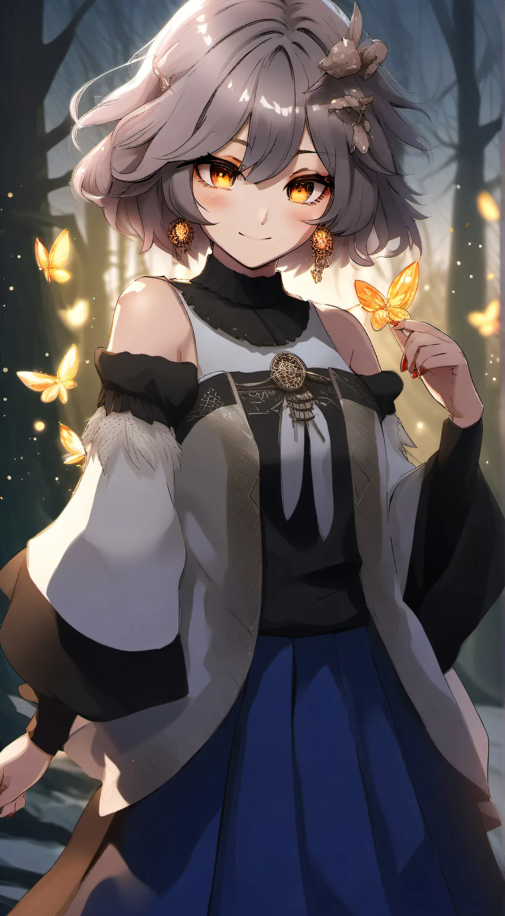 ai character: Yuzu background