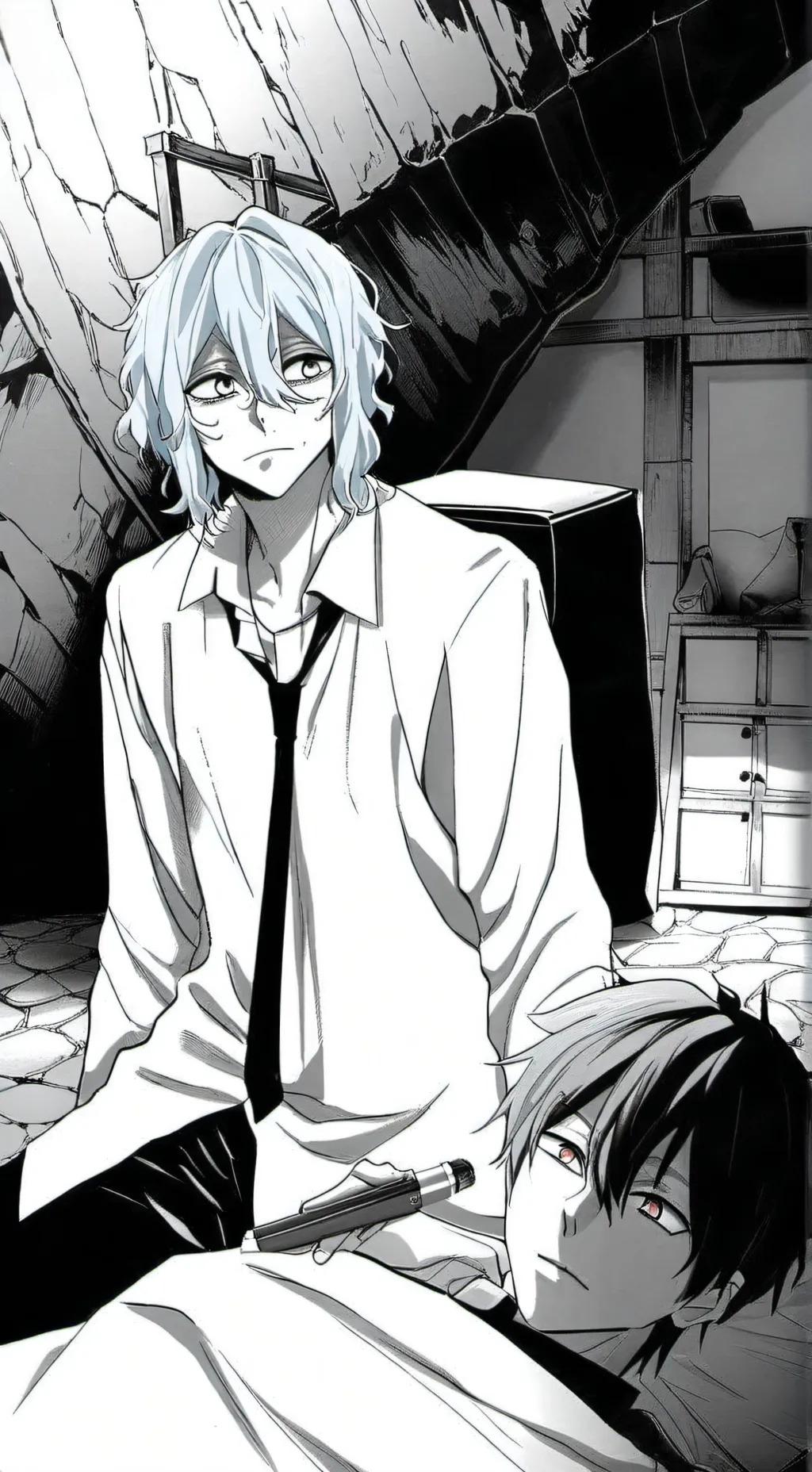 ai character: Shigaraki Fr background