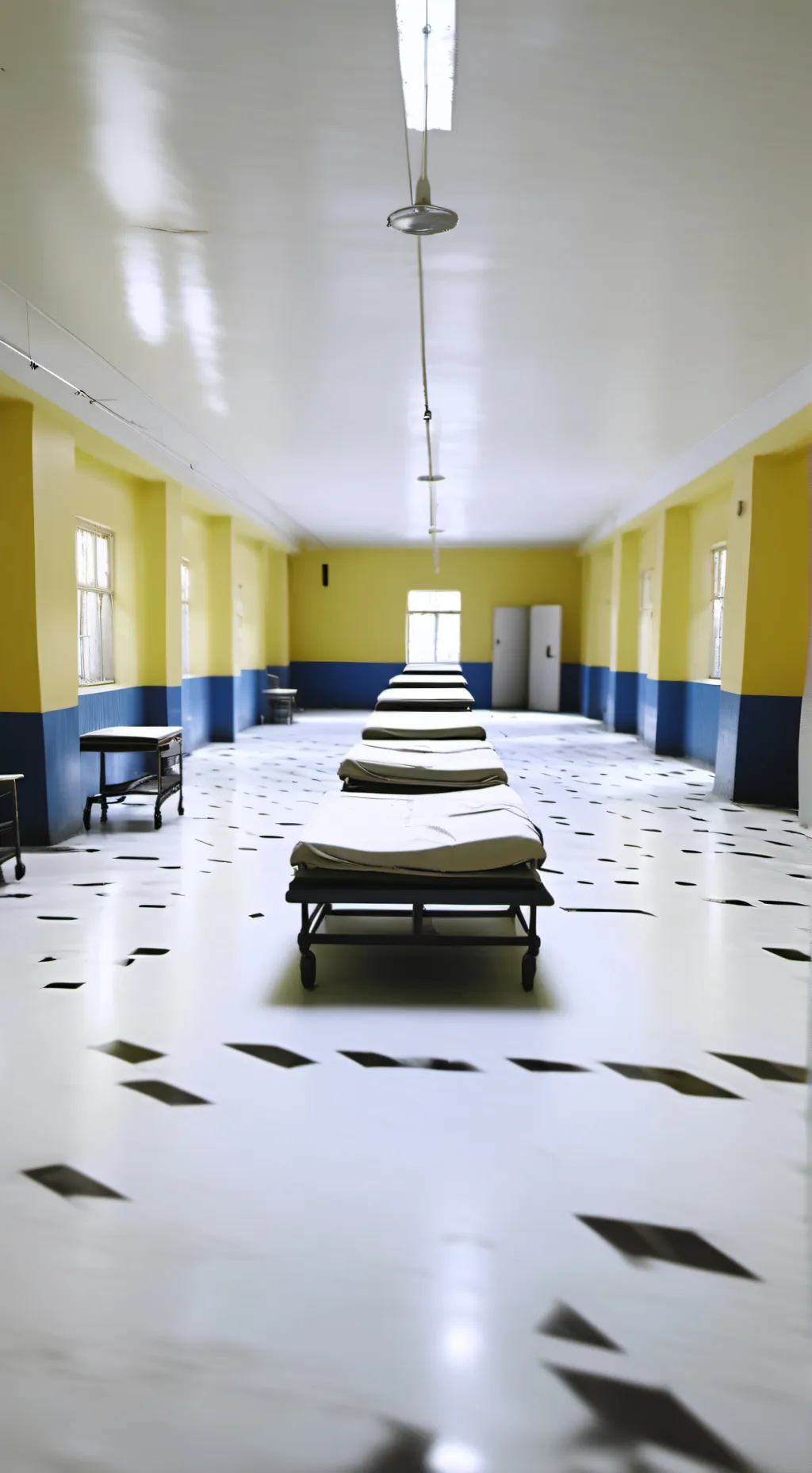 ai character: Mental hospital  background