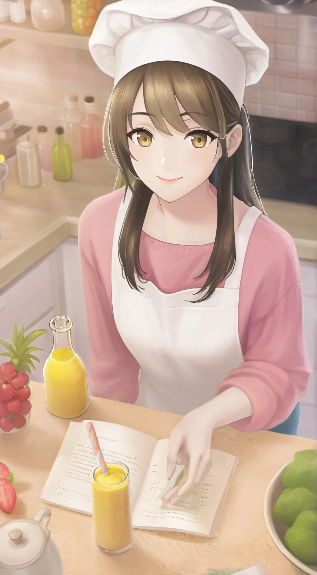 ai character: Salad Symphony: The Wellness Tycoon background