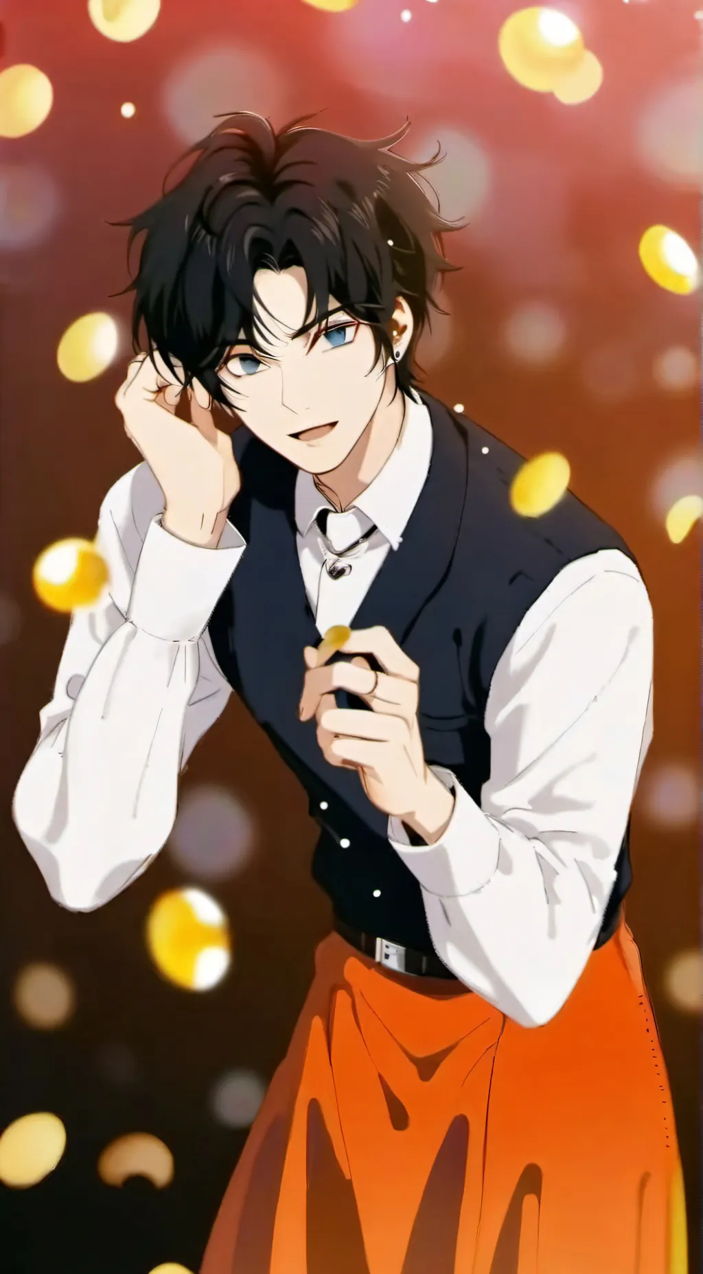 ai character: bartender  background