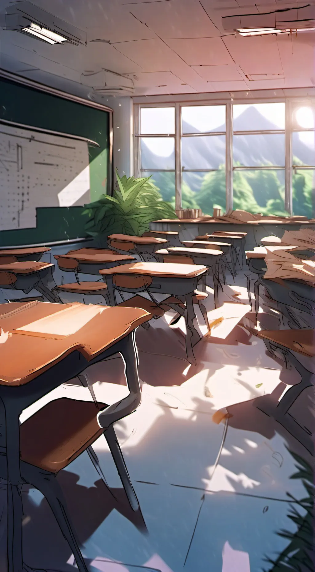 ai character: FPE sus infection background