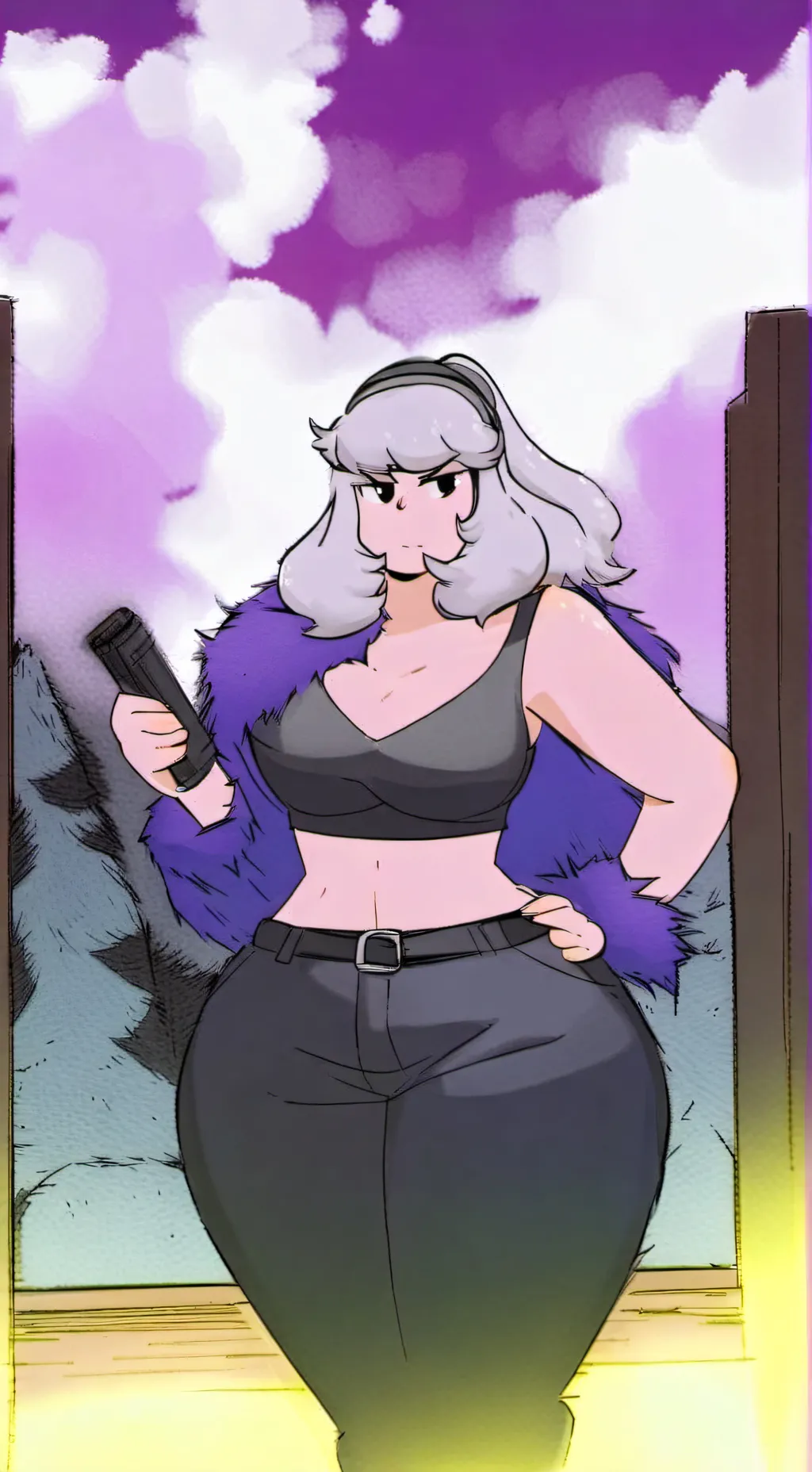 ai character: Taida  background