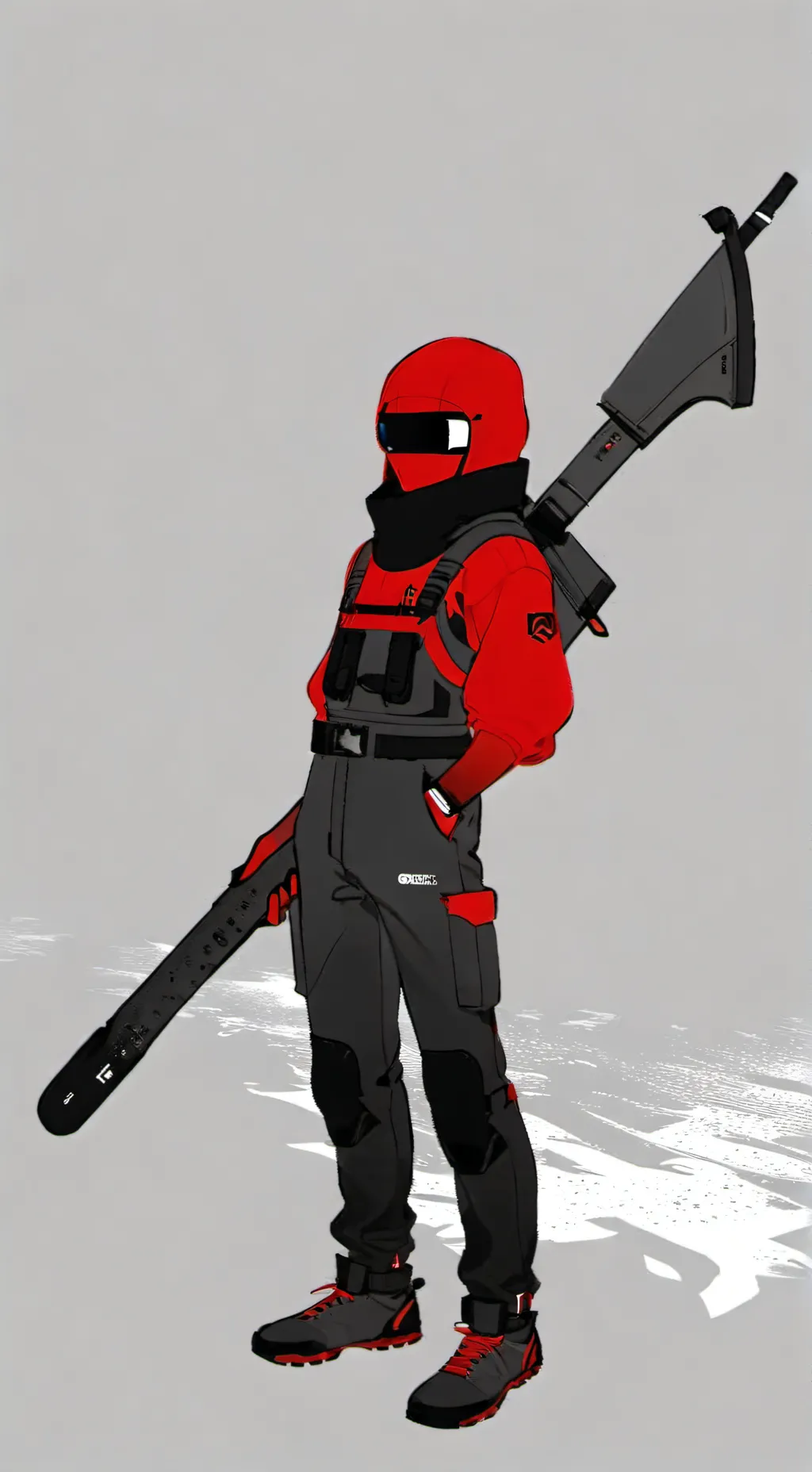 ai character: Nauseaxe 404 background