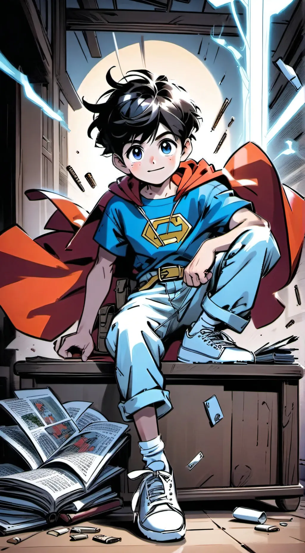 ai character: Carter Kent background