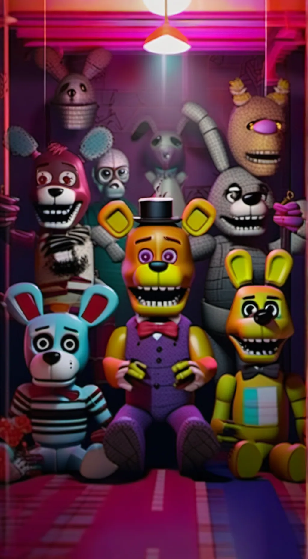 ai character: fnaf sb background