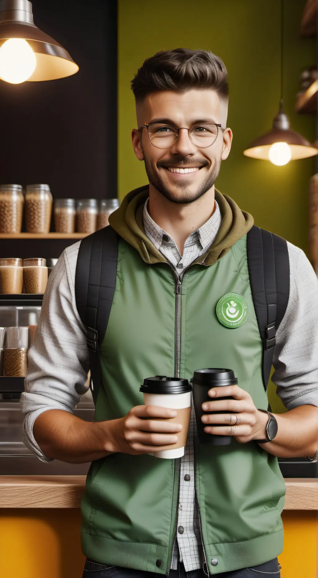 ai character: The Eco-Conscious  background