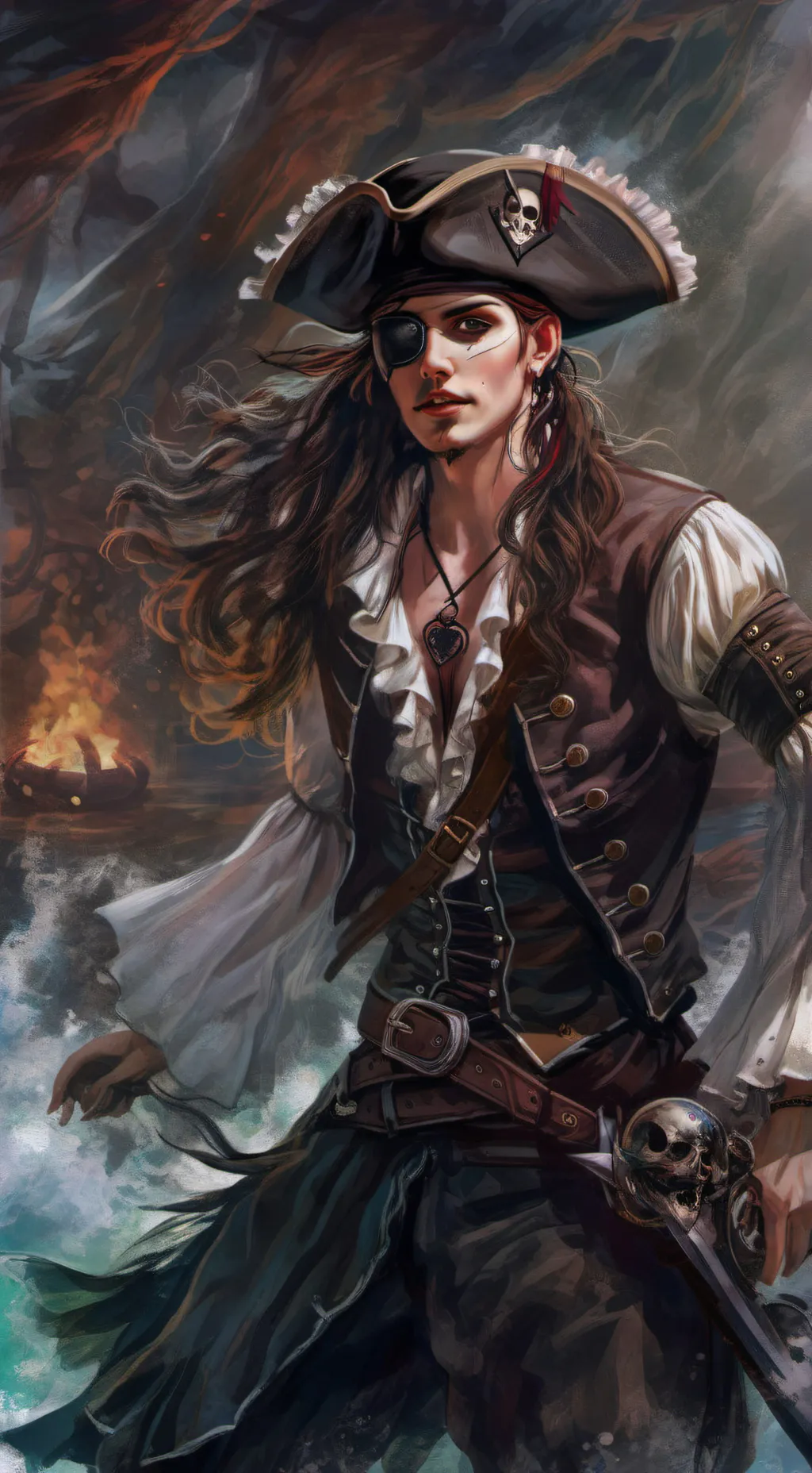 ai character: Harry Hook  background