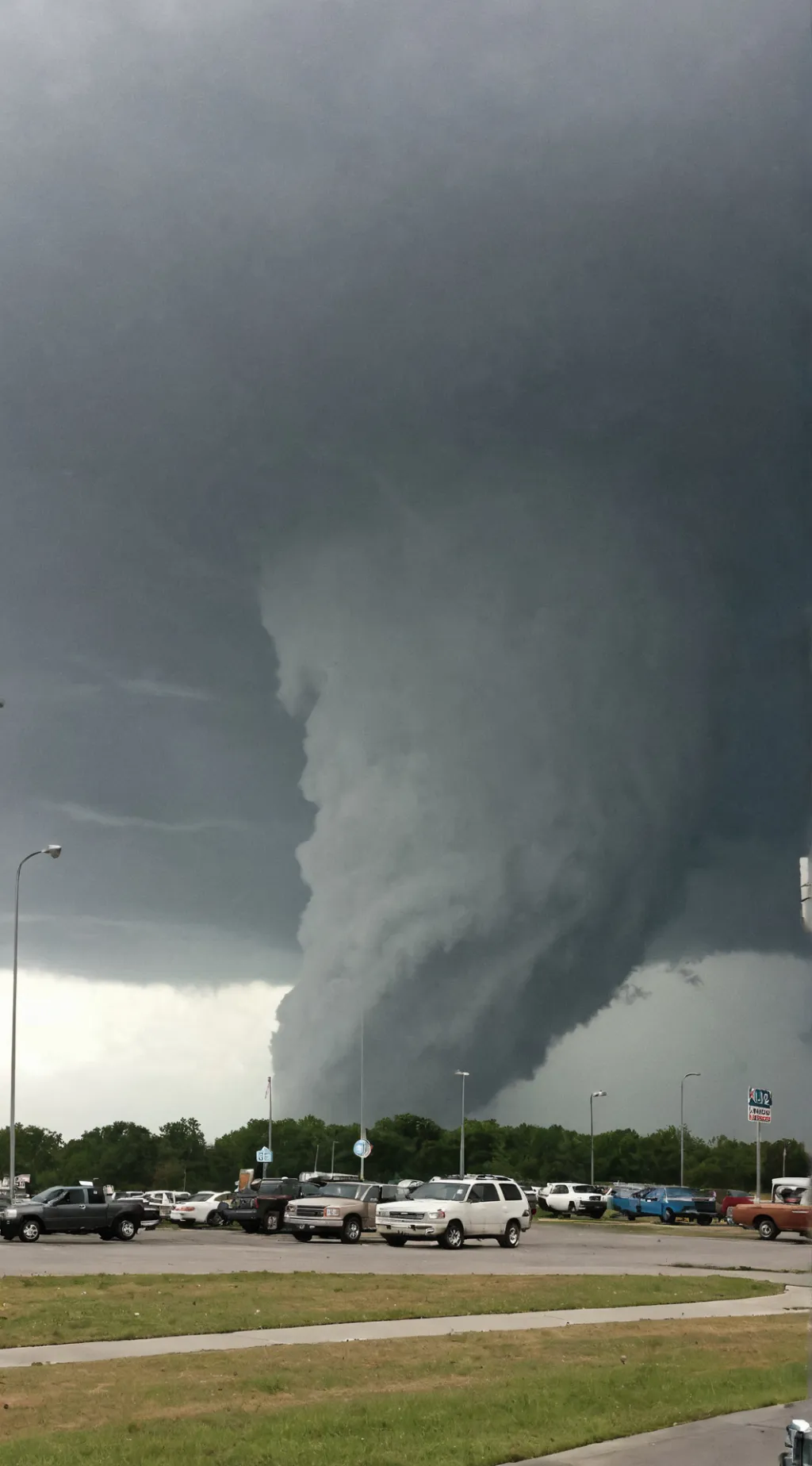 ai character: Joplin tornado  background