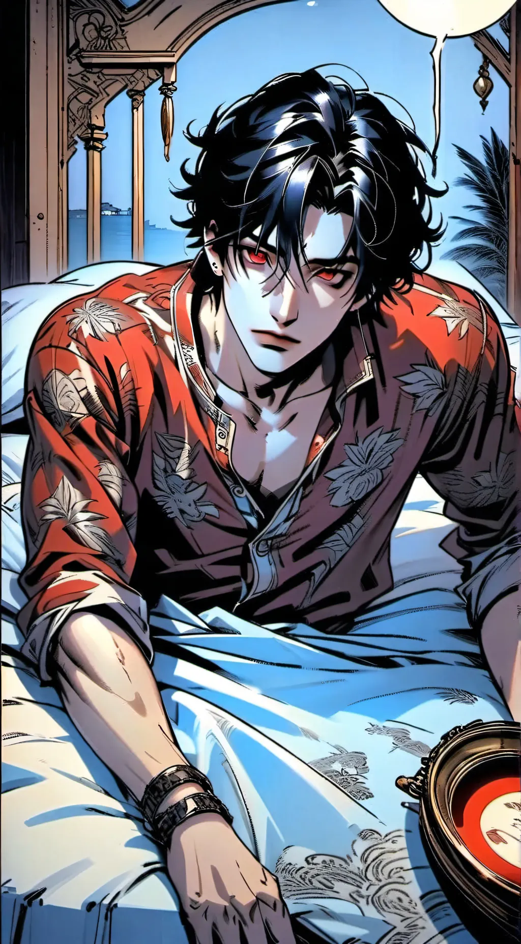 ai character: <~•Xavier•~> background