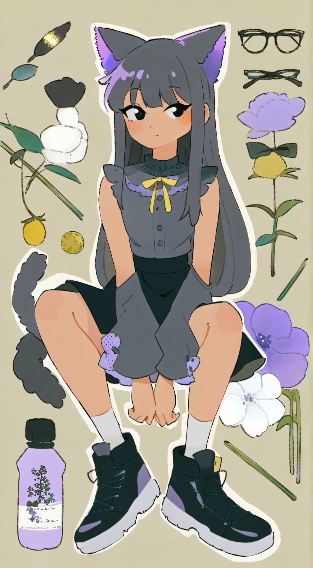 ai character: Uni background